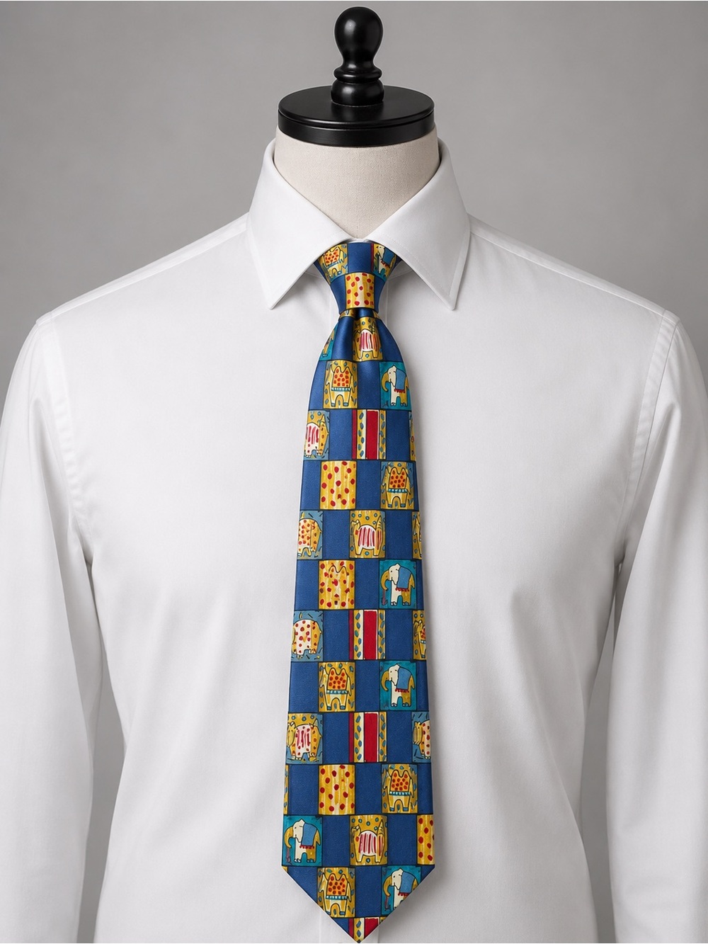 The British Collection Patterned Silk Tie